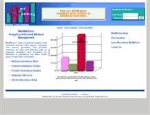 Tablet Screenshot of medmetrics.org